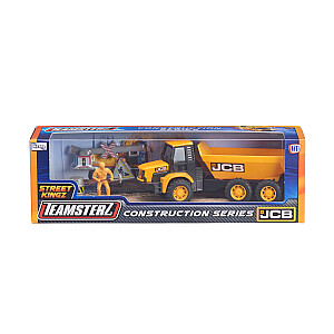 TEAMSTERZ Строительная машина с аксессуарами JCB, 12,5 см