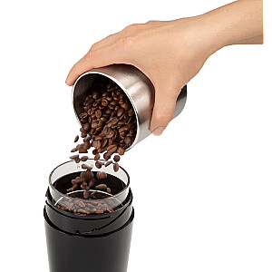 Жерновая кофемолка DeLonghi KG 200 Черный 170 Вт