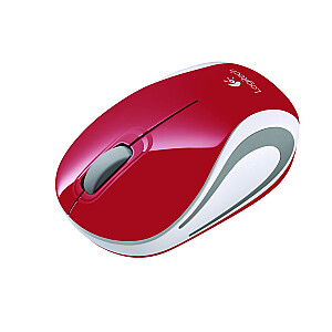 Беспроводная мини-мышь LOGI Wireless Mini Mouse M187 Red