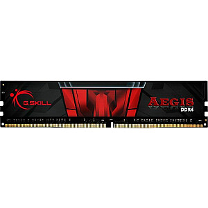 Materiāls G.Skill Aegis, DDR4, 8 in, 3200 in, CL16 (F4-3200C16S-8GIS)