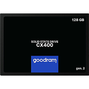 GoodRam CX400 Gen.2 128 GB 2,5 collu SATA III SSD (SSDPR-CX400-128-G2)