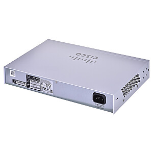 Cisco CBS110 Неуправляемый L2 Gigabit Ethernet (10/100/1000) Power over Ethernet (PoE) 1U Серый