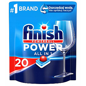 FINISH Tabletes Power All-in-1 20 Fresh