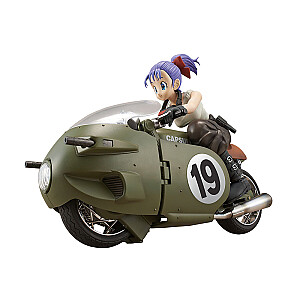 Kolekcionējams figūriņas BANDAI Dragon Ball Rise Mechanics Bulma S №19 motocikls