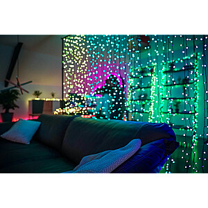 TWINKLY Curtain 210 (TWW210SPP-TEU) Интеллектуальные светодиодные светильники 210 LED RGB+W 2,1 м