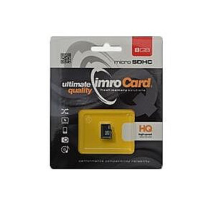 Atmiņas karte IMRO MicroSDHC/8G 8 GB 10. klase UHS-I