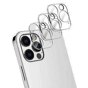 Fusion 3D camera aizsargstikls aizmugures kamerai Apple iPhone 14 Max / Plus