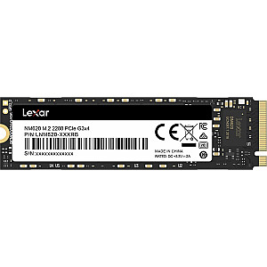 Lexar NM620 1TB M.2 2280 PCI-E x4 Gen3 NVMe SSD (LNM620X001T-RNNNG)