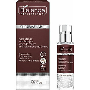 Bielenda SupremeLab Power Of Nature Rejuvenating and Rejuvenating Face Serum с экстрактом слизи улитки 30g