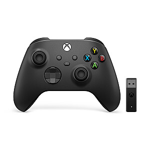 Microsoft XBOX Series Controller + Wireless Adapter For Windows 10 carbon black