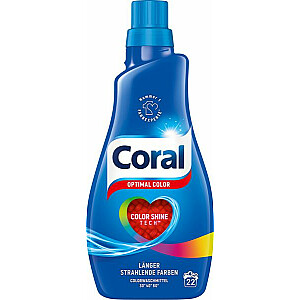 Mazgāšanas želeja Unilever Coral krāsainiem audumiem 22 mazgāšanas reizes