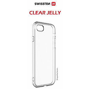 Swissten Clear Jelly Back Case 1.5 mm Aizmugurējais Silikona Apvalks Priekš Apple iPhone 14 Plus Caurspīdīgs