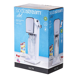 Ražotāja ūdens SodaStream Terra White +1 pudele