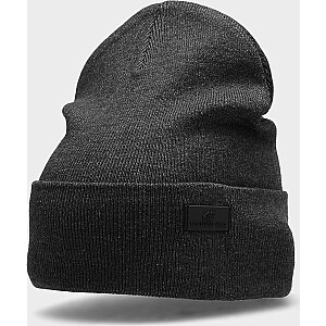 4f Зимняя шапка H4Z22-CAM004 Темно-серый меланж, размер один