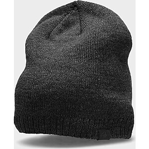 4f Зимняя шапка H4Z22-CAM002 Темно-серый меланж, размер один