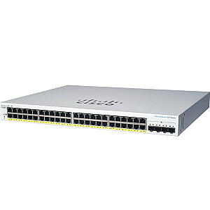 Сетевой коммутатор Cisco CBS220-24P-4X Управляемый L2 Gigabit Ethernet (10/100/1000) Power over Ethernet (PoE) Белый