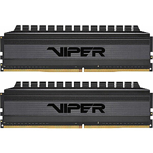 Patriot Viper 4 BLACKOUT память, DDR4, 32 ГБ, 3600 МГц, CL18 (PVB432G360C8K)