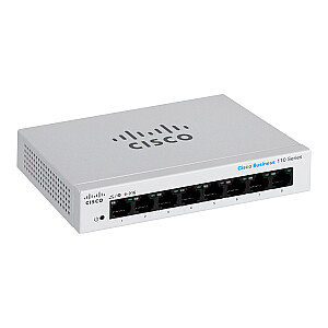 Cisco CBS110 Неуправляемый L2 Gigabit Ethernet (10/100/1000), серый