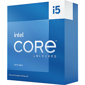 Procesors Intel Core i5-13600KF, 2,6 GHz, 24 MB, BOX (BX8071513600KF)