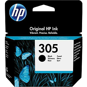 HP tintes Oriģinālā tinte/HP 3YM61AE #301 melns blisteris 120c HP 305 HP DeskJet 2300, 2710, 2720, Plus 4100