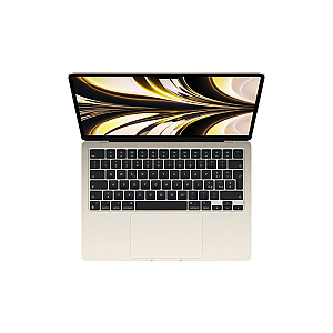 Portatīvais dators Apple MacBook Air MacBookAir M2 piezīmjdators 34,5 cm (13,6 collas) Apple M 8 GB 256 GB SSD Wi-Fi 6 (802.11ax) macOS Monterey Beige