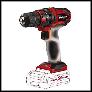 Einhell TC-CD 18/35 Li — solo 550 apgr./min 970 g melns, sarkans