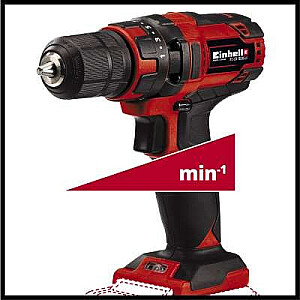 Einhell TC-CD 18/35 Li — solo 550 apgr./min 970 g melns, sarkans