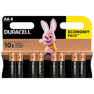 Mājsaimniecības baterija Duracell 10PP010028 Vienreiz lietojama AA baterija