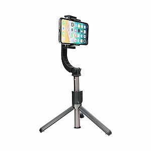 Mocco Gimbal 4in1 Universāls Selfie Stick ar 1x ass stabilizatoru / Tripod Statnis / Bluetooth Tālvadības pults