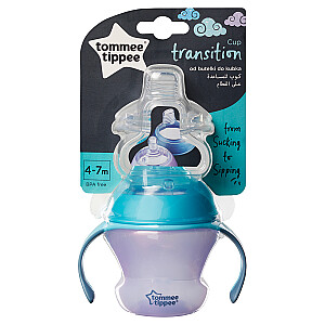 TOMMEE TIPPEE barošanas pudelīte ar rokturiem 4-7m, 44708597