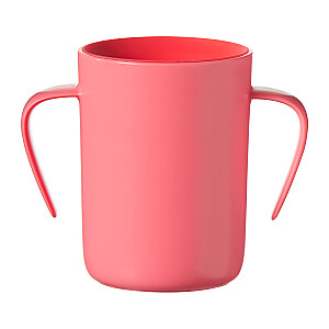 Чашка TOMMEE TIPPEE с ручками EASI-FLOW 360, 6 м+, красная, 44720512