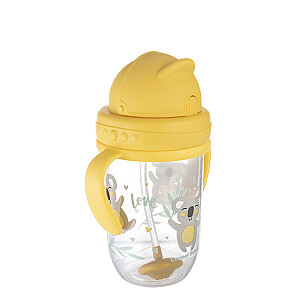 CANPOL BABIES Обучающая чашка EXOTIC ANIMALS, 6 м+, 270мл, желтая, 56/606_желтый