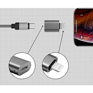 Swissten Adapteris Lightning uz USB-C