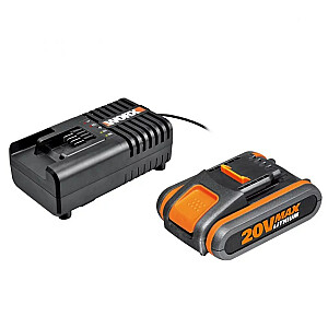Комплект аккумуляторов и зарядных устройств WORX WA3601