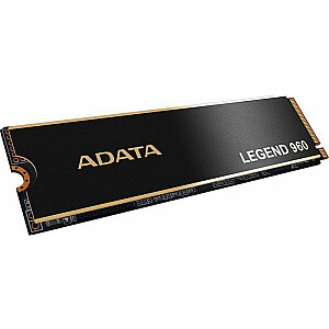Disk ADATA Legend 960 1 TB M.2 2280 PCI-E x4 Gen4 NVMe SSD (ALEG-960-1TCS)