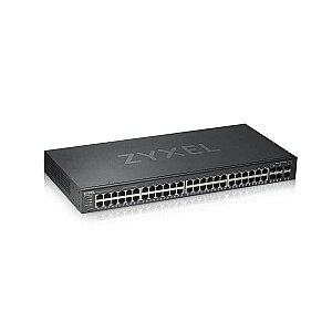Zyxel GS1920-48V2 Управляемый Gigabit Ethernet (10/100/1000) Черный