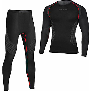 Spokey Thermoactive vīriešu apakšveļa Lee melns XL/XXL (22564-142)