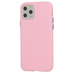 Fusion Solid Case Силиконовый чехол для Apple iPhone 12 / 12 Pro Розовый
