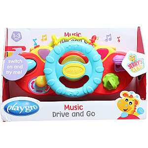 Музыкальная игрушка PLAYGRO Drive and Go, 0184477