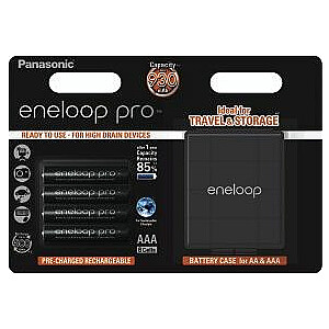 Panasonic Battery Eneloop Pro AAA / R03 930mAh 4gab.