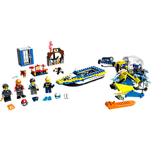 60355 LEGO® City Missions Ūdens policijas detektīvu misijas