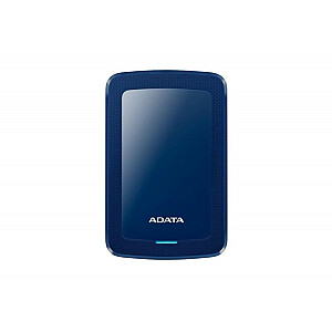 ADATA HDD Classic HV300 2 TB zils ārējais disks (AHV300-2TU31-CBL)
