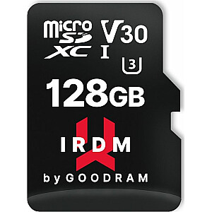 GOODRAM IRDM 128GB microSD UHS-I U3 + adapteris