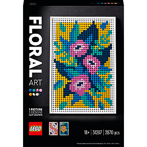 31207 LEGO® Art Ziedu māksla