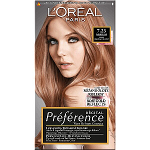 L'Oreal Paris Recital Preference matu krāsa 7.23 Rich Rose