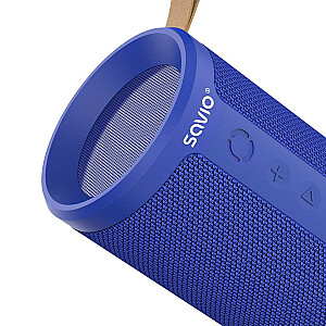Pārnēsājams bezvadu Bluetooth skaļrunis Savio BS-031 10 W, zils