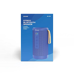 Pārnēsājams bezvadu Bluetooth skaļrunis Savio BS-031 10 W, zils