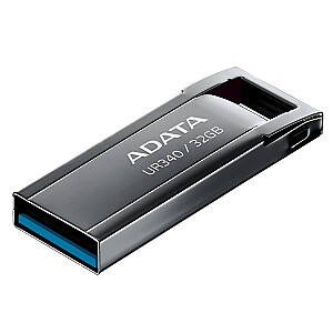 USB zibatmiņas disks ADATA UR340 32 GB USB Type-A 3.2 Gen 1 (3.1 Gen 1) Melns