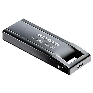 ADATA UR340 64 GB USB Type-A 3.2 Gen 2 (3.1 Gen 2) USB zibatmiņas disks melns