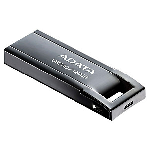 ADATA UR340 128GB USB Type-A 3.2 Gen 2 (3.1 Gen 2) USB zibatmiņas disks melns